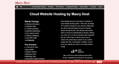 Desktop Screenshot of masryhost.com